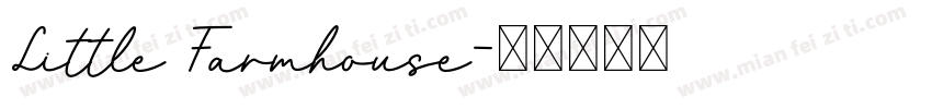 Little Farmhouse字体转换
